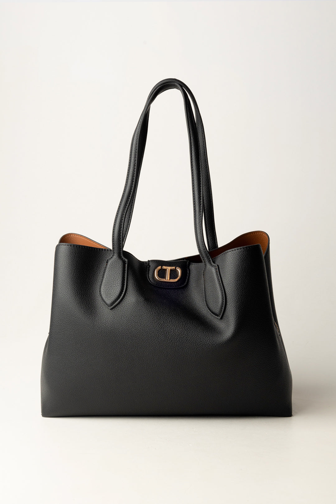 Twin-set Donna Borsa Shopper Effetto Pelle Di Vitello 252TB7150