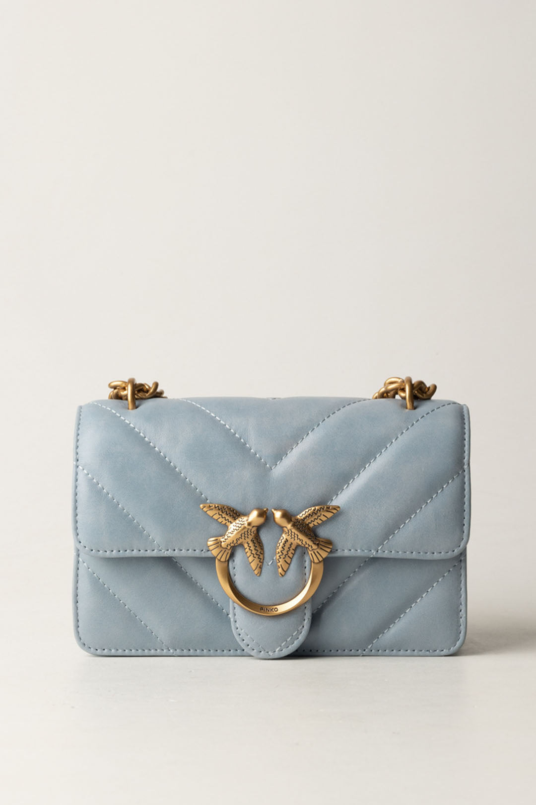 Mini Love Bag In Used Effect Leather