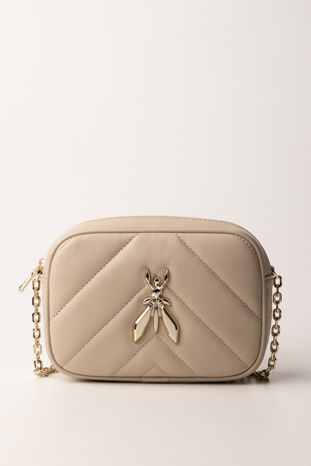 Patrizia Pepe Woman Shoulder Bag with Fly Logo 8B0005 L004 OCEAN