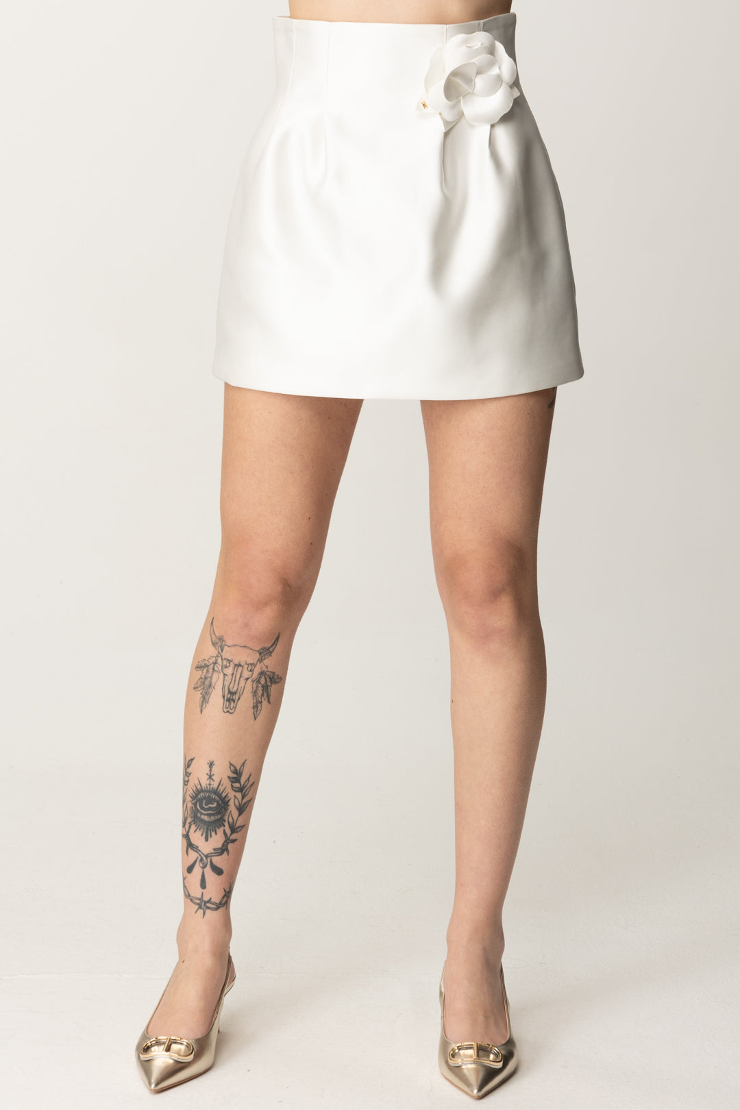 Gonne Gonna Elisabetta Franchi Bianca Elisabetta Franchi Gonna