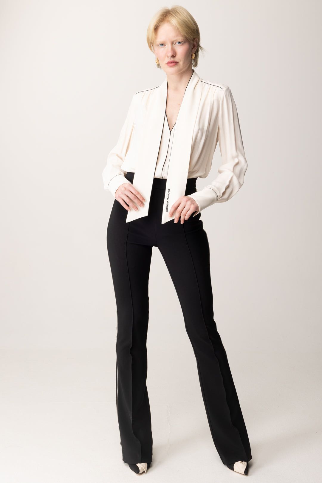 Tuta Elisabetta Pantaloni E Camicia Elisabetta Franchi Elisabetta