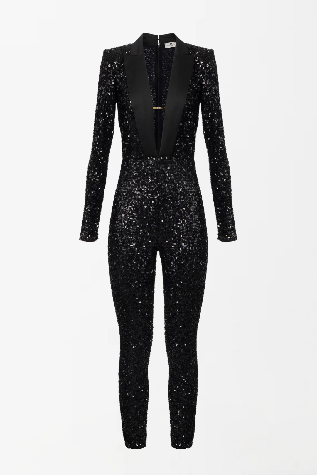 Red Carpet Jumpsuit In Full Sequins