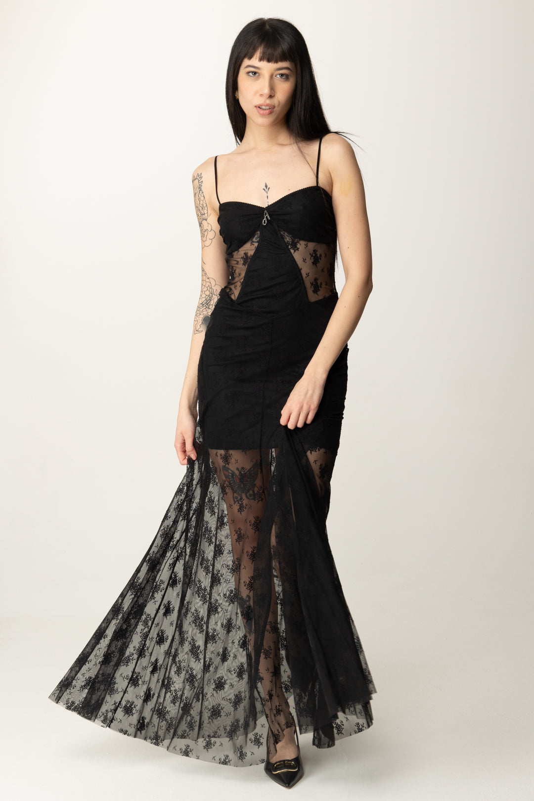 Kurt Aniye Aniye By Vestito Pizzo Nero Abiti Aniye By Aniye By