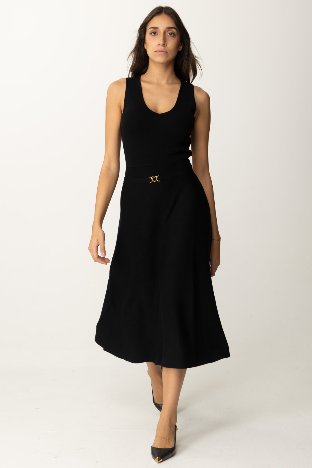 Seta Twinset Vestiti Eleganti Twin Set Abiti Lunghi In Seta Vestiti