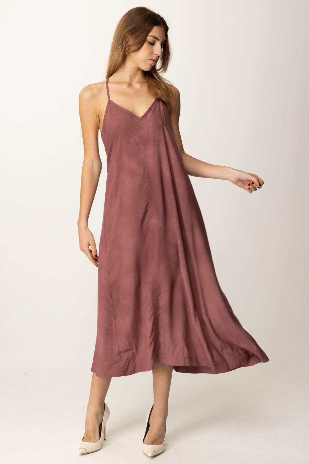 Meme Road Donna Abito Lungo Sottoveste M2366A UVETTA – Khloefemme