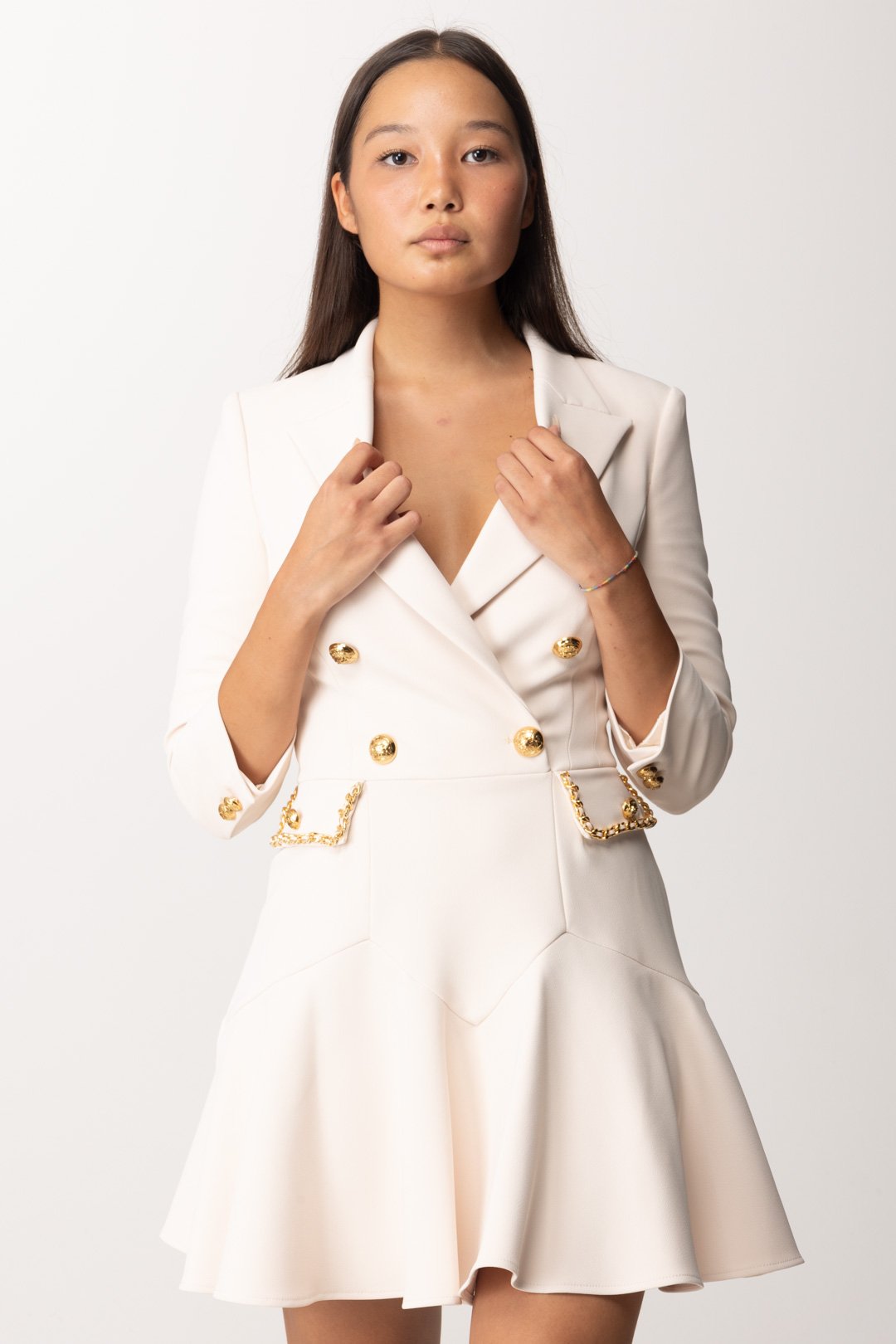 Robe Manteau Abiti Elisabetta Franchi Online Abbigliamento Abito