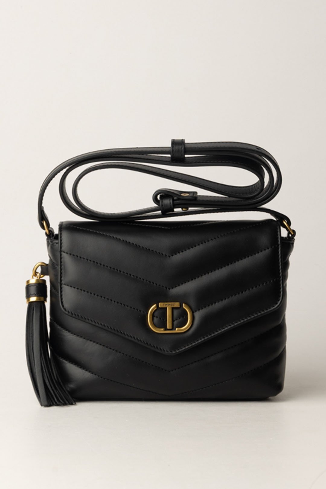 Black Borse Tracolla Twin Set 'Dreamy' Small Shoulder Bag