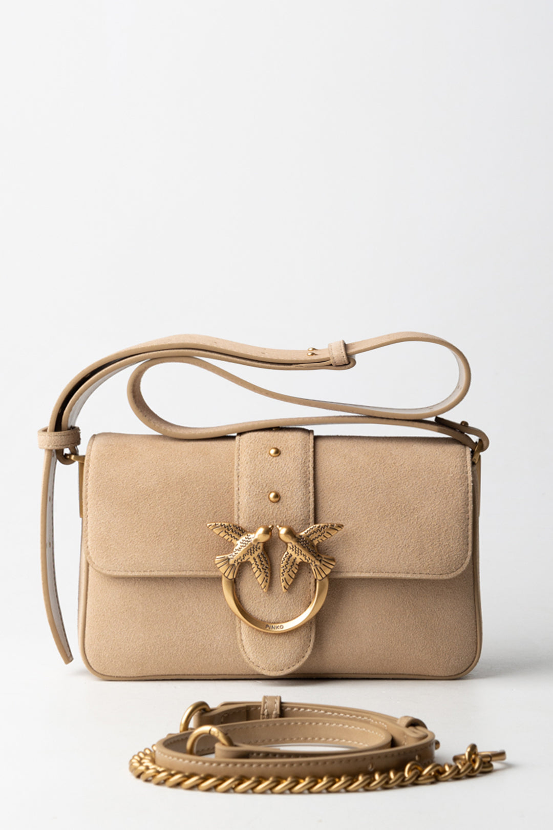 Sac à bandoulière en daim