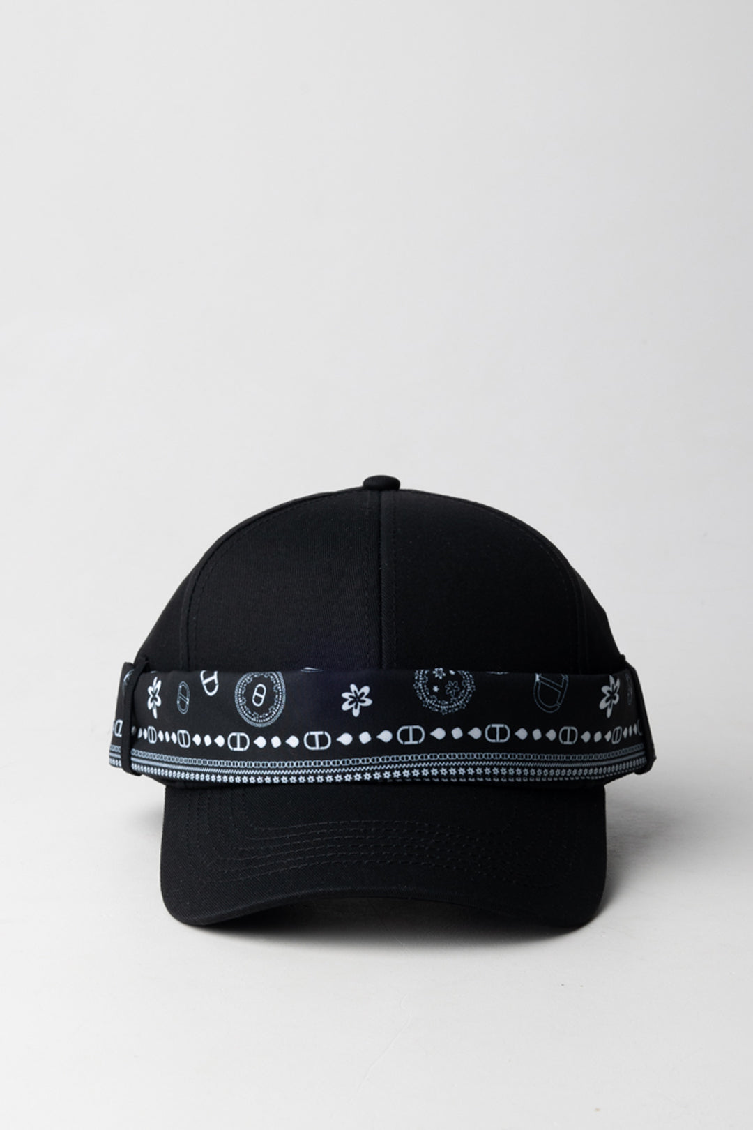 Twin-set Donna Cappello Da Baseball con Foulard Bandana 251TO5460