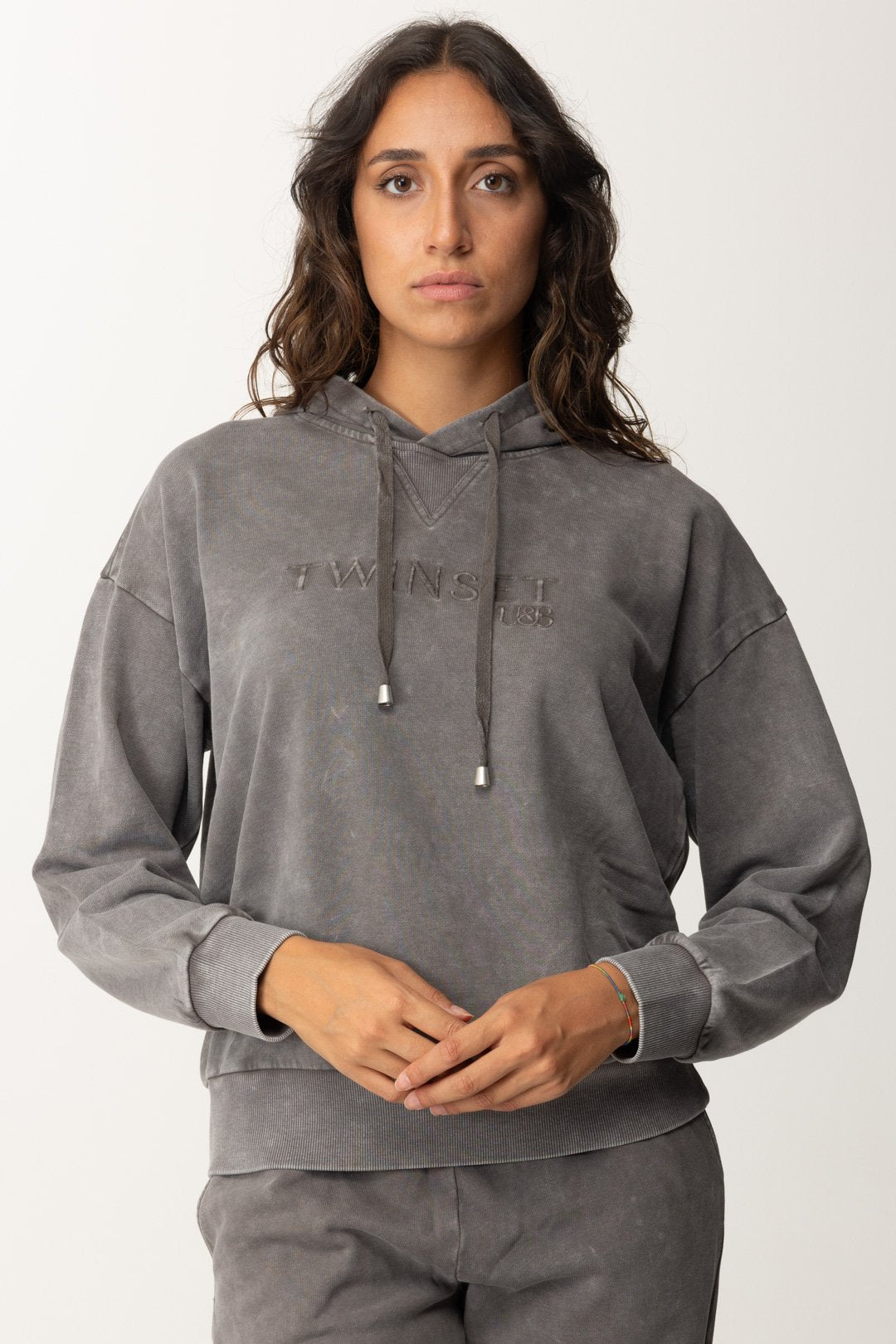 Twin Set Felpa E Joggers Felpa Twin Set Deals