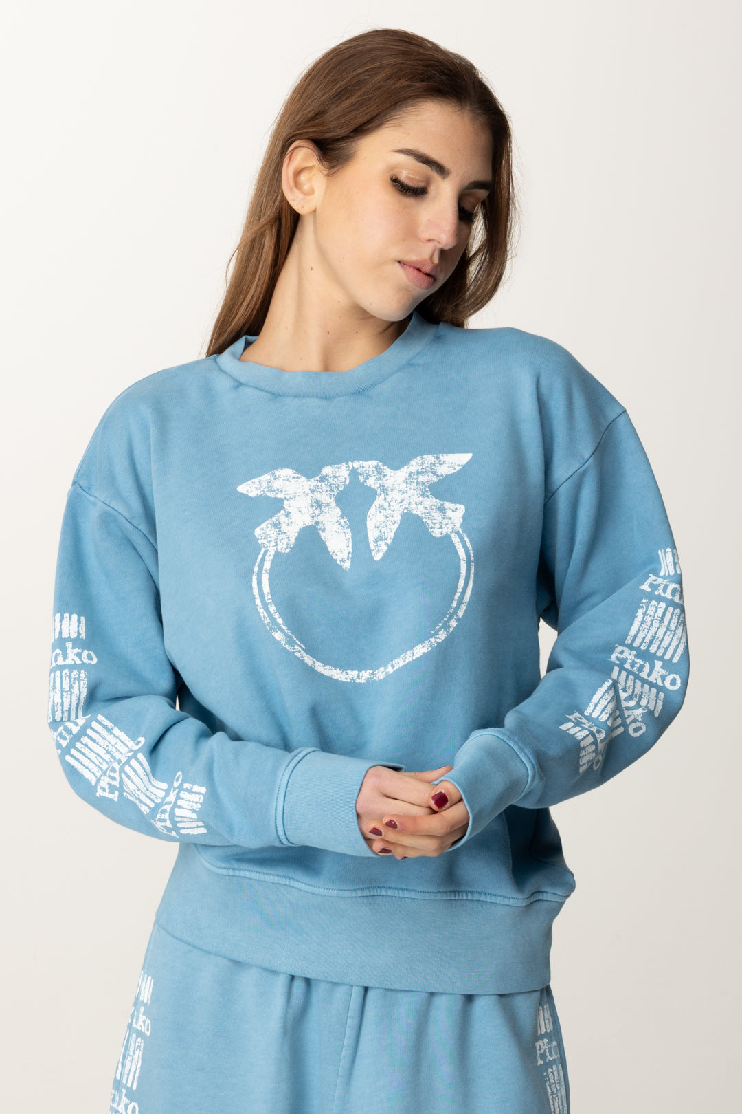 sa・ho Felpa zippata con zipped con pile spessa - Swcasual3