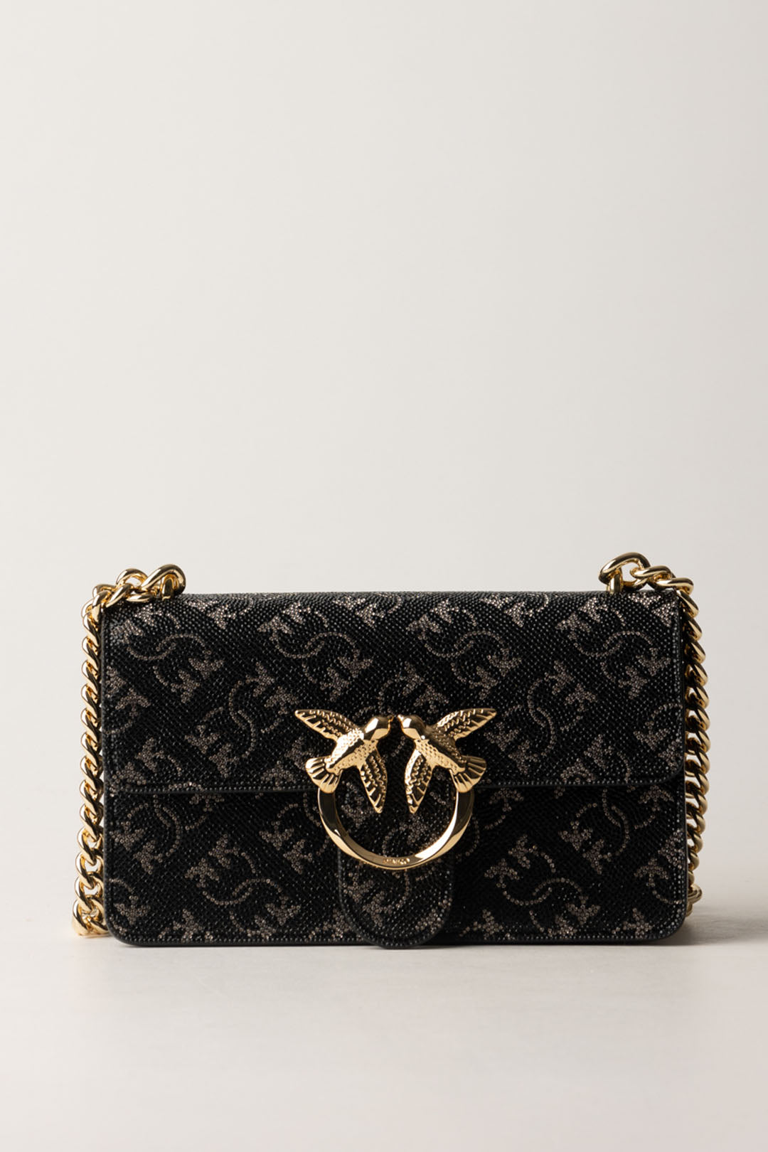 Pinko Bag Pinko Abbigliamento Saldi Borsa Nera Donna Con Motivo