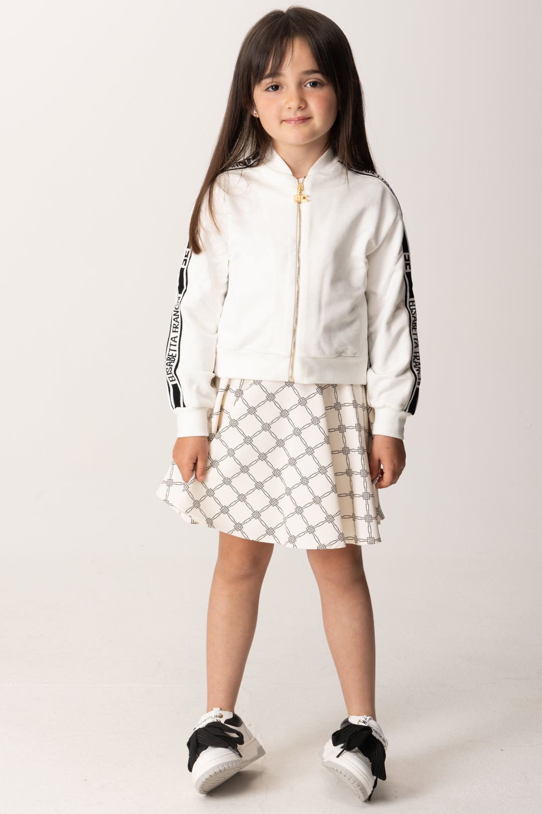 Para Niña Bambina In Minigonna Vestito Carnevale Pagliaccio