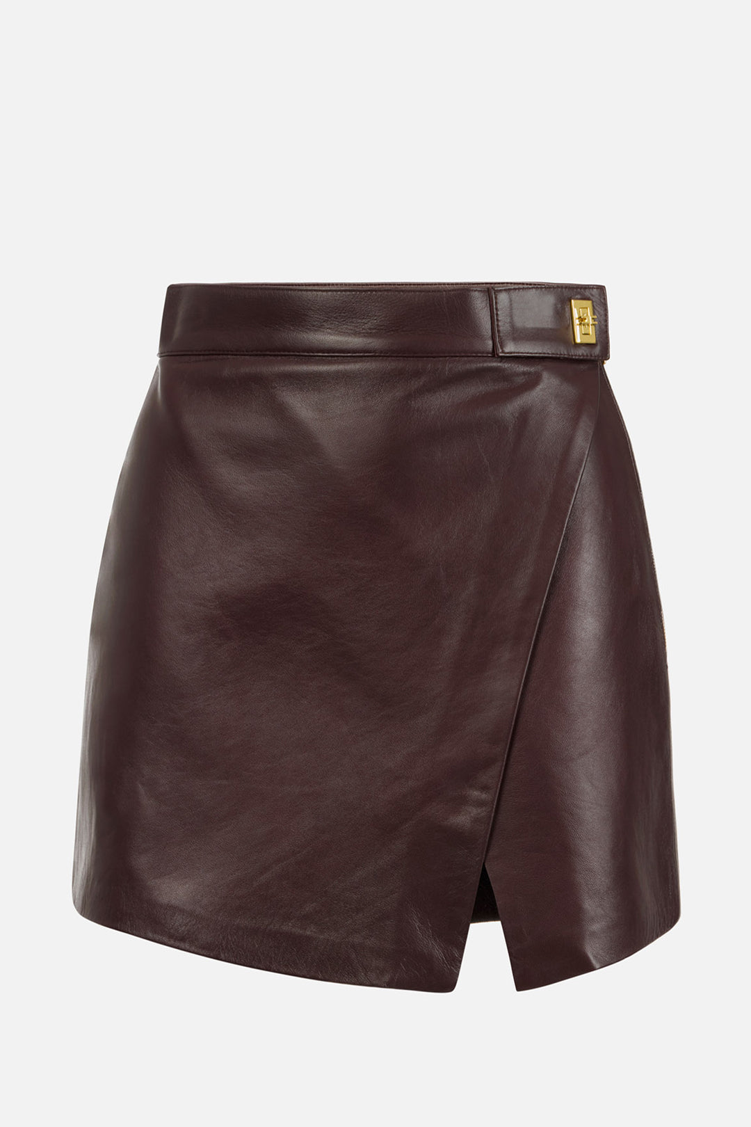 Koucla Minigonna A Matita In Finta Pelle, Look Rock, Vita Elasticizzata, Spacco Frontale - 2