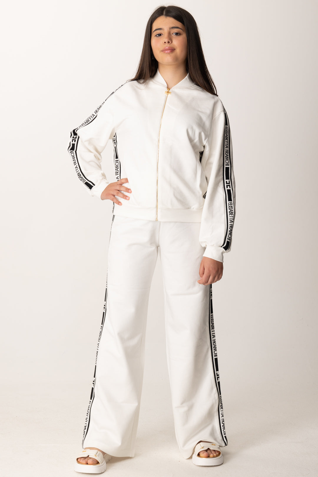 Khloefemme Blusa Elisabetta Franchi Khloefemme Pantaloni E