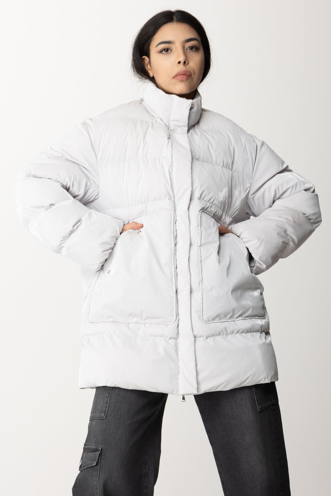 Patrizia Pepe Piumino 100 Grammi Lungo Piumino Lungo Patrizia Pepe