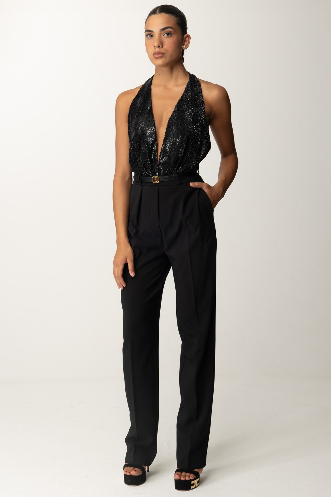 Jumpsuit Tuta Di Ciniglia Ciniglia Tute Di Velluto Eleganti TUTA