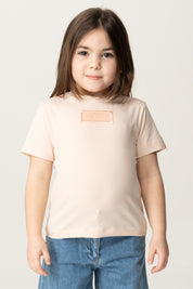 Embroidered Label T-shirt