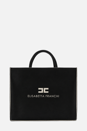 Elisabetta Franchi 24/7 Borsa 12/16 NERO/CREAM