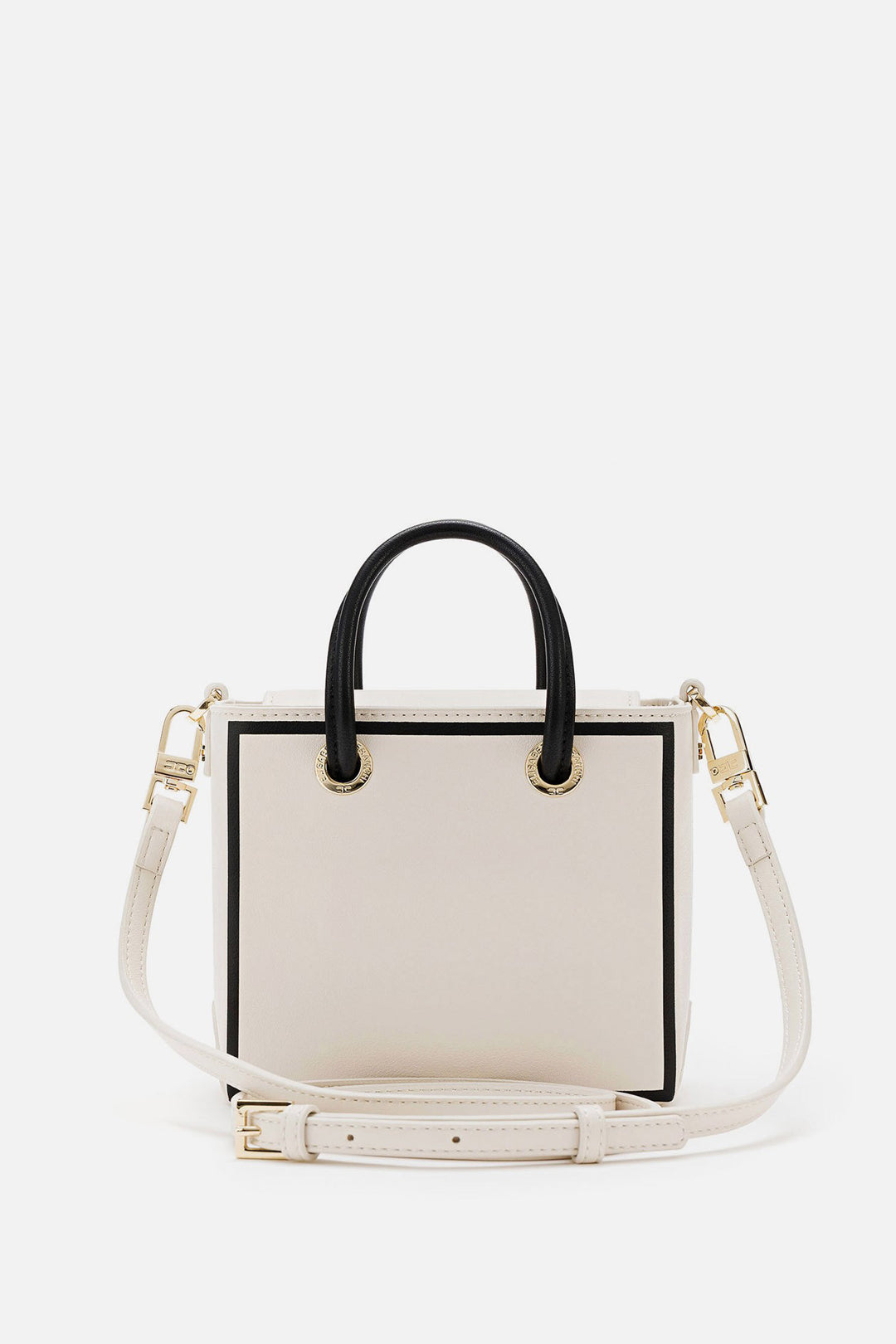 Elisabetta Franchi 24/7 Borsa 18/22 CREAM/NERO