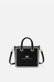 Elisabetta Franchi 24/7 Borsa 18/22 NERO/CREAM