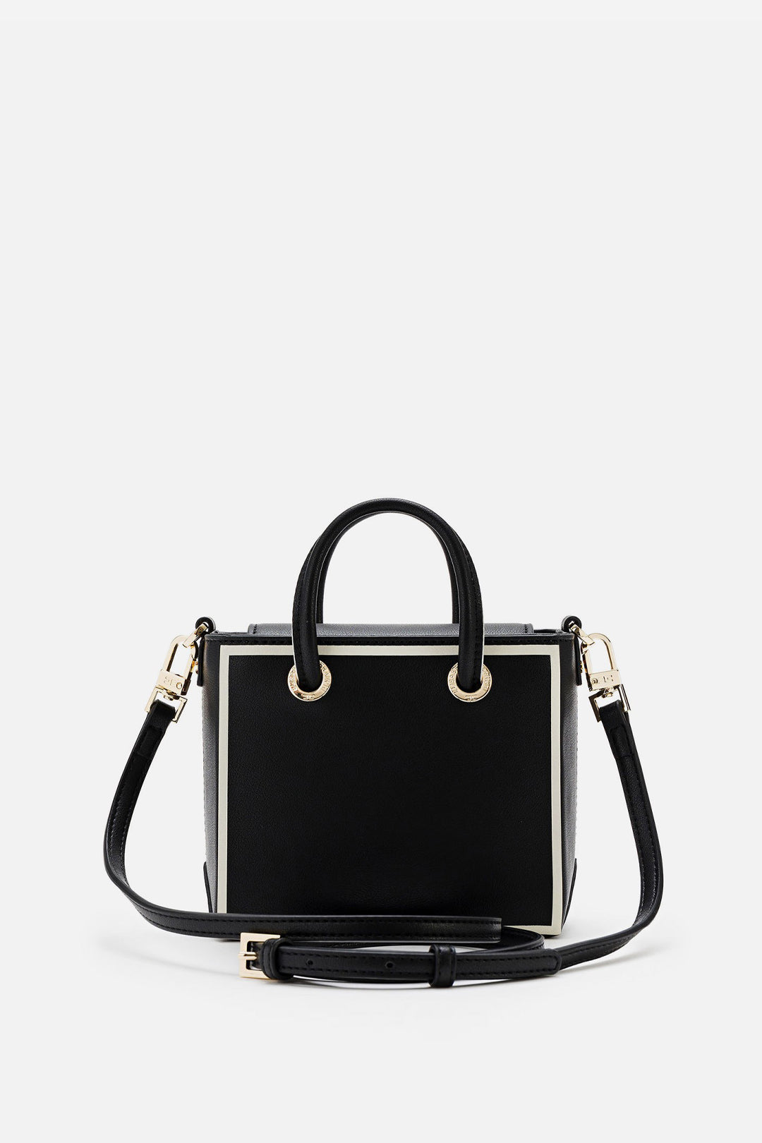 Elisabetta Franchi 24/7 Borsa 18/22 NERO/CREAM