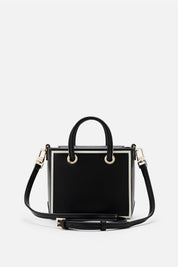 Elisabetta Franchi 24/7 Borsa 18/22 NERO/CREAM