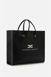 Elisabetta Franchi 24/7 Maxi Bag 10/20 NERO/CREAM