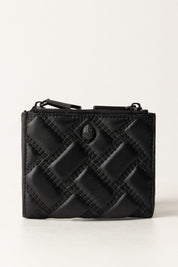 Mini portefeuille matelassé