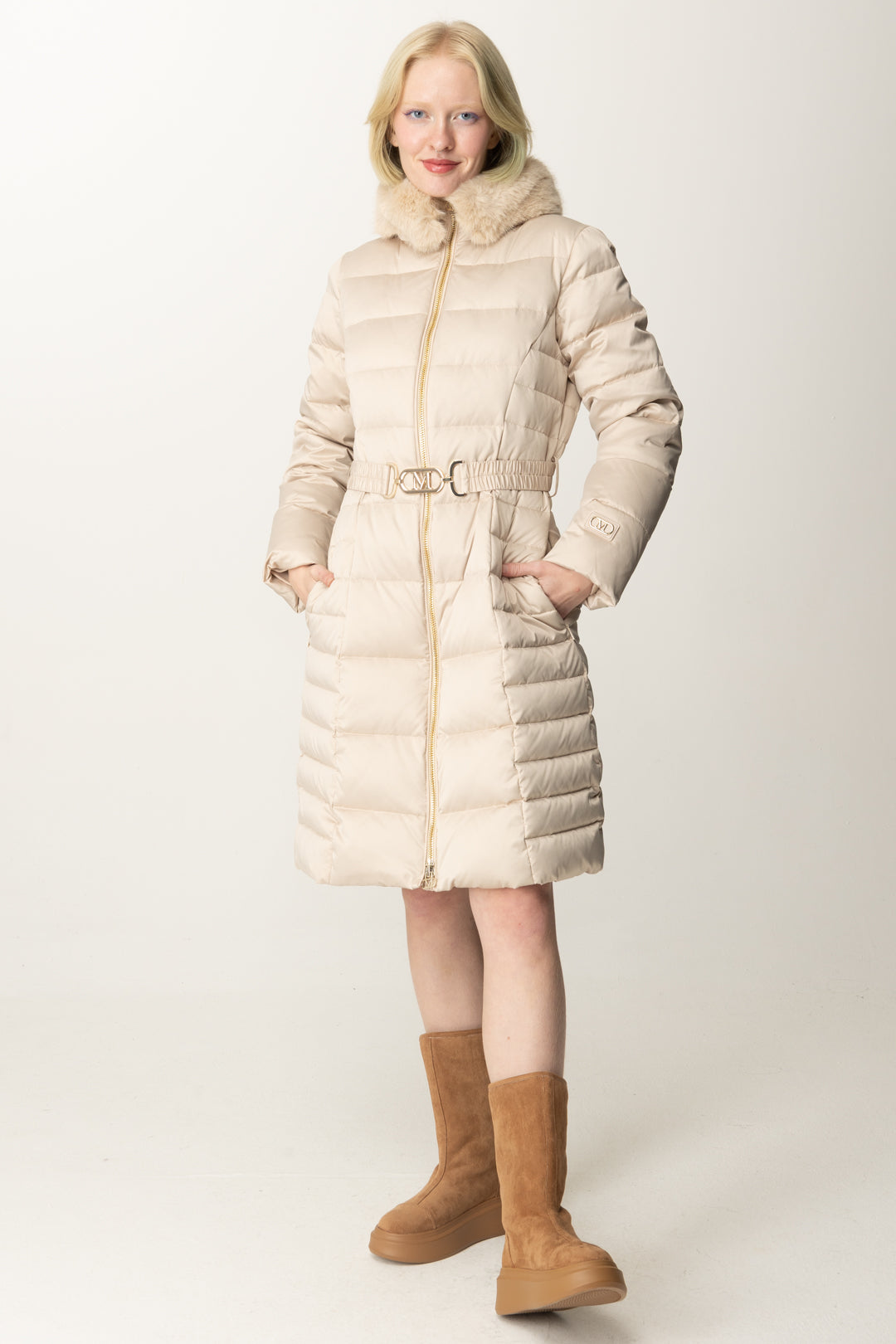 Doudoune Midi Jastin avec Capuche