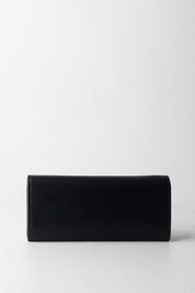 Duży portfel z klapką i logo