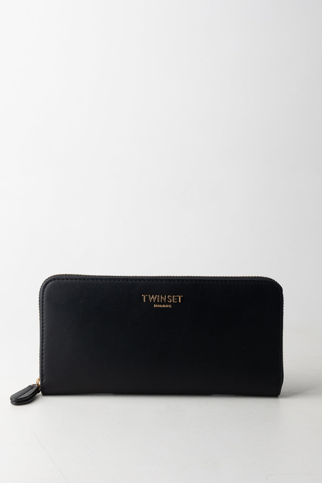 Grand Portefeuille Zip Around avec Lettrage Logo