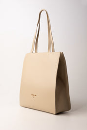 Leder Vertikale Einkaufstasche