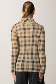 Maglia In Misto Mohair con Stampa