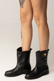 Bottines à la cheville avec logo CC