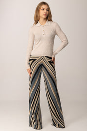 Akep Polo a Costine MGKD11036 ECRU'