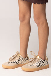 Sneakers Basse con Stampa Animalier