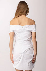Mini Abito Off-shoulder Costanza
