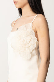 Mini Robe En Duchesse avec Fleur