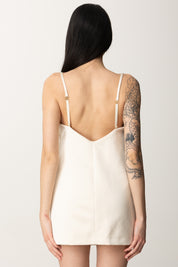 Mini Robe En Duchesse avec Fleur