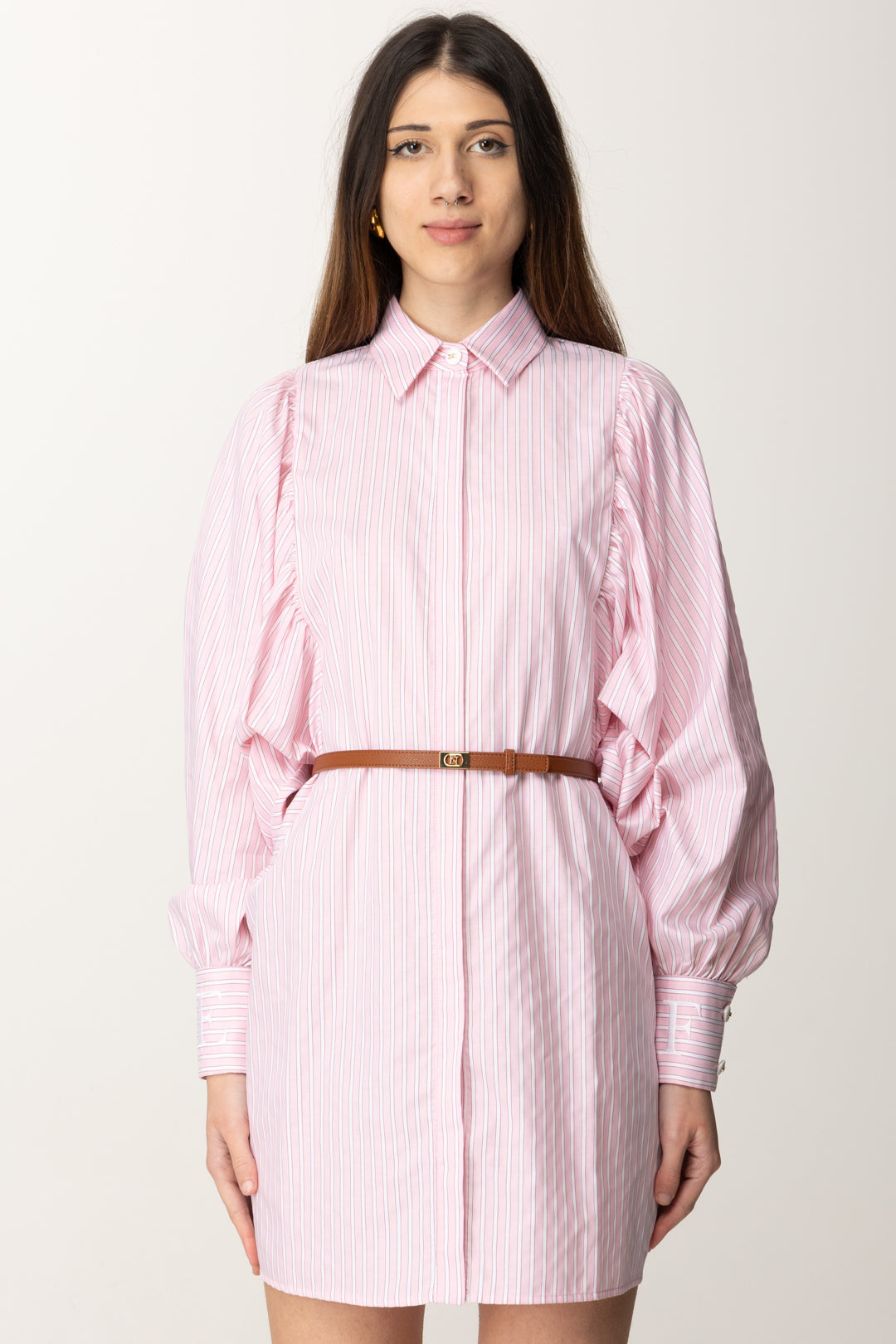 elisabetta franchi shirt dress Elisabetta Franchi Shirt style mini dress