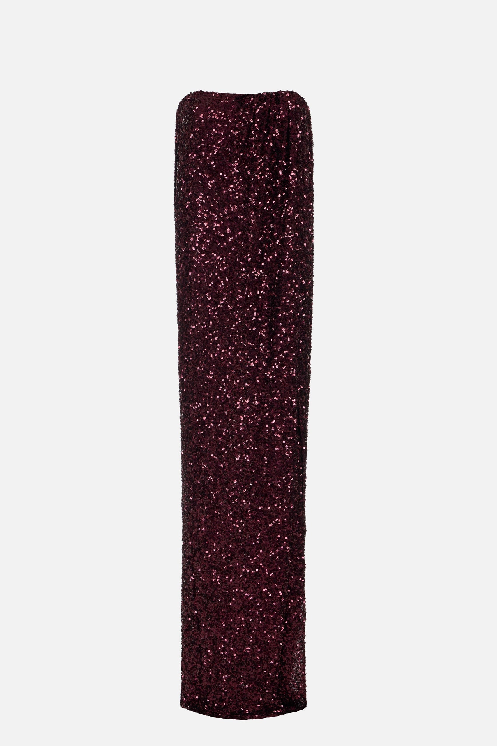 Elisabetta Franchi Abito Red Carpet In Paillettes ABR3157E2 MERLOT