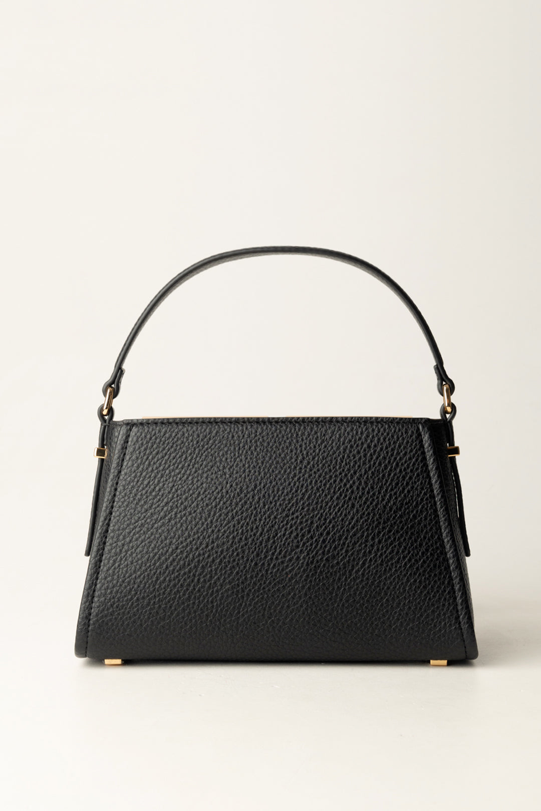 Small trapezoid tote with logo