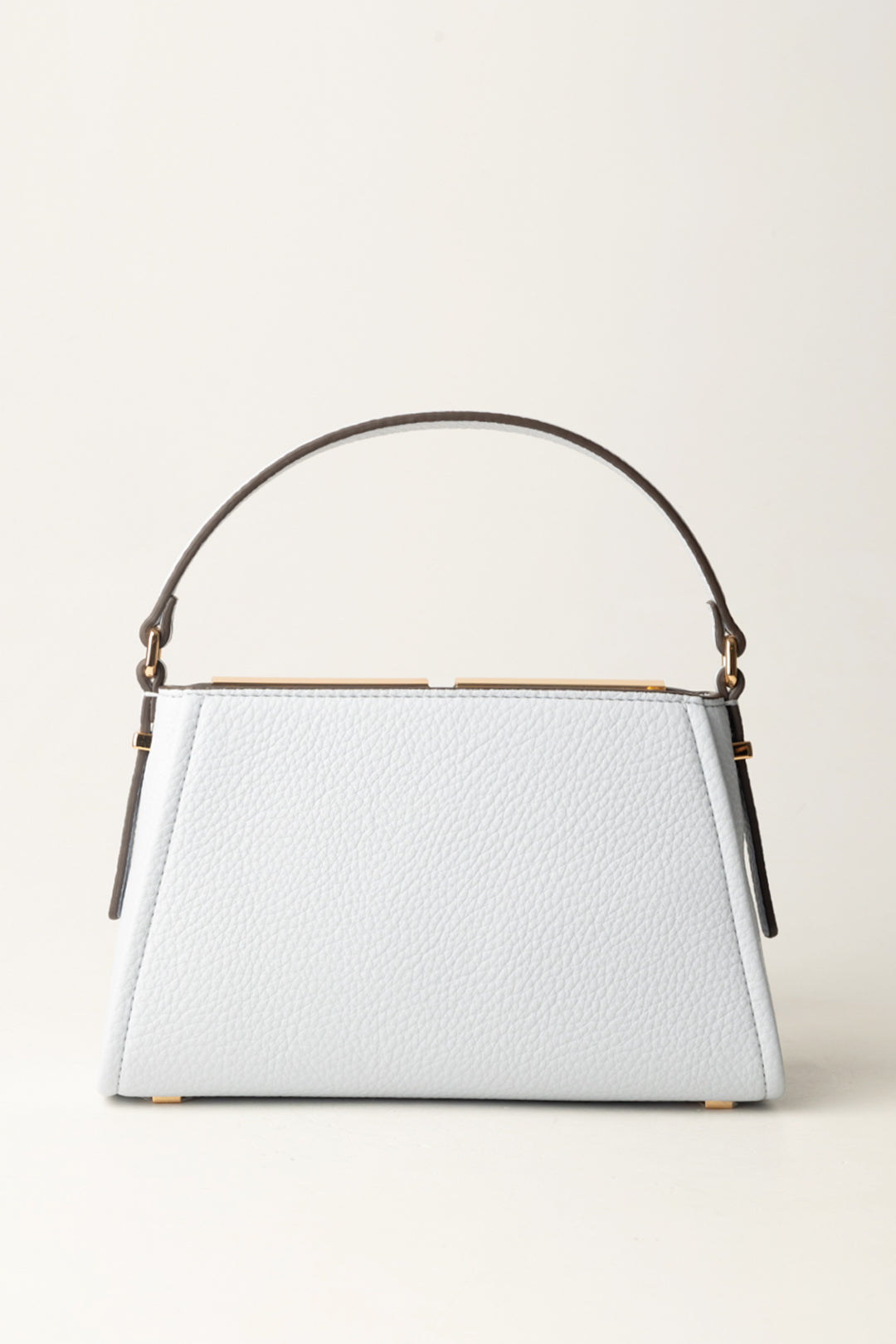 Small trapezoid tote with logo