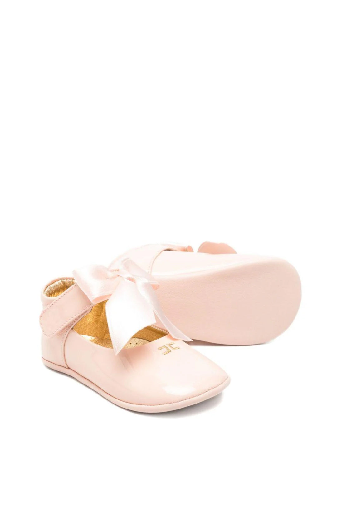 Elisabetta Franchi La mia Bambina Ballerine con fiocco F0A3-E0315-1855325- ROSA BABY