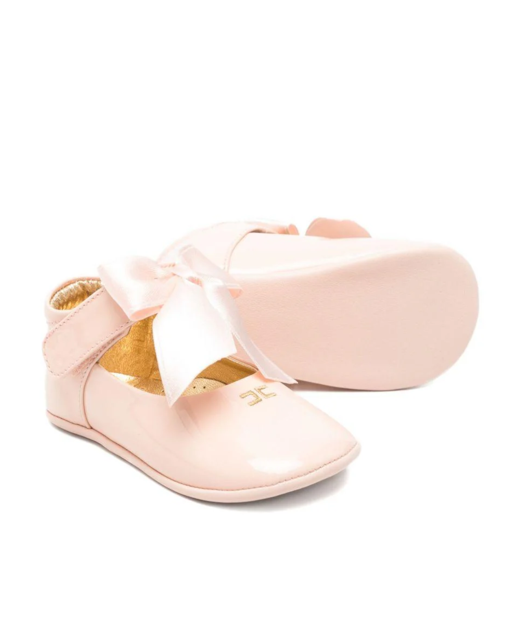 Elisabetta Franchi La mia Bambina Ballerine con fiocco F0A3-E0315-1855325- ROSA BABY