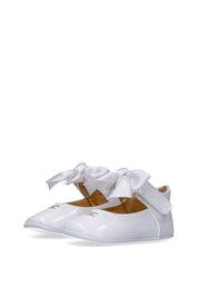 Elisabetta Franchi La mia Bambina Ballerine con fiocco F0A3-E0315-1855672- IVORY