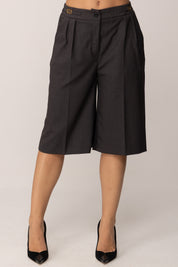 Twinset Bermuda con Fibbie Oval T 252TF2042 GRIGIO ANTRACITE MEL