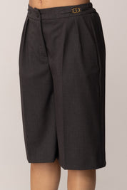 Twinset Bermuda con Fibbie Oval T 252TF2042 GRIGIO ANTRACITE MEL