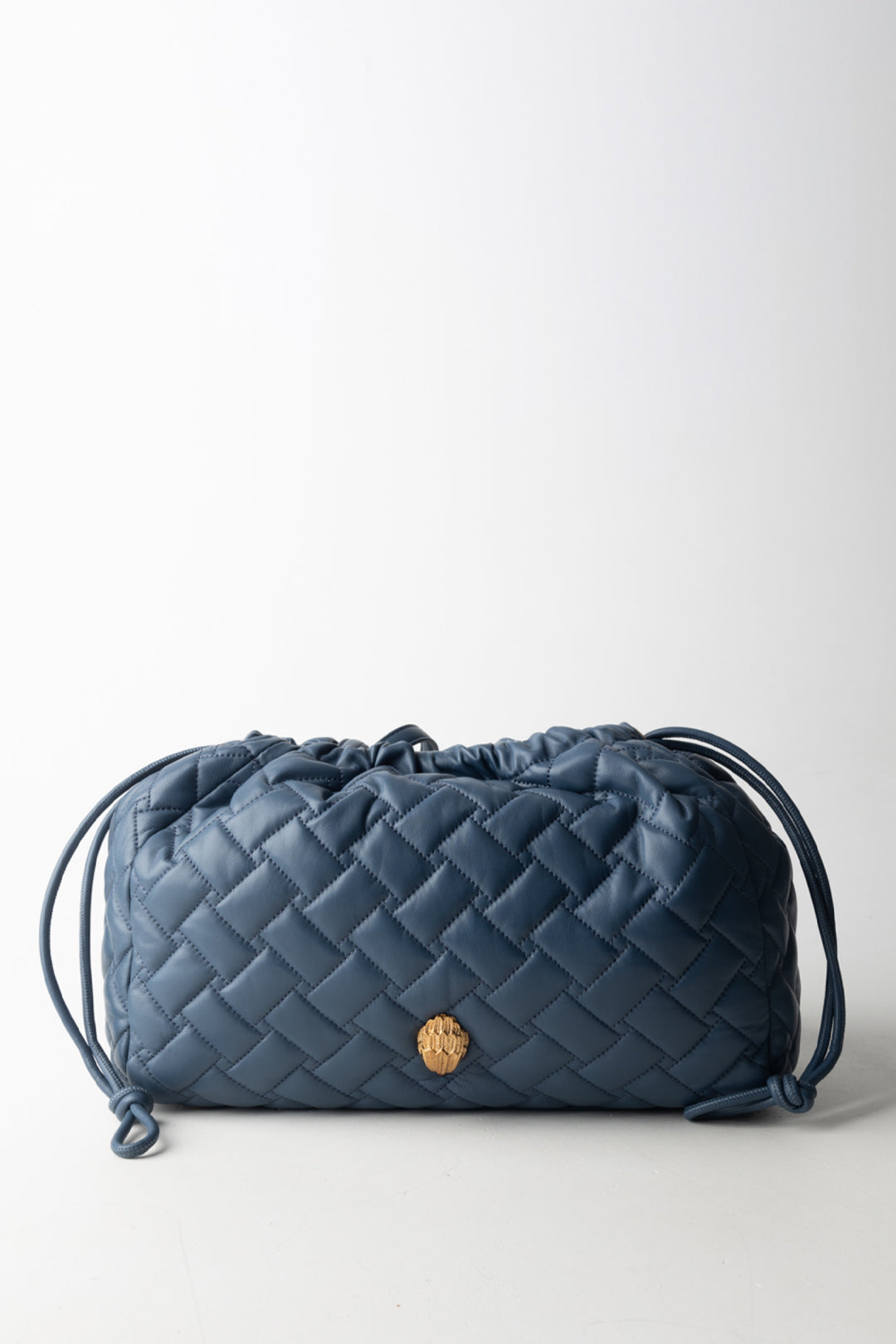 Kurt Geiger Borsa Kensington String Tote In Pelle Liscia 4370889109 BLUE OTHER